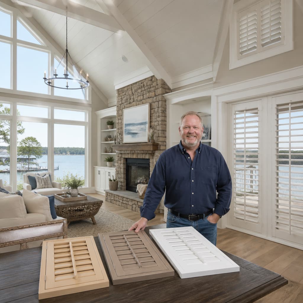 Plantation Shutters Lake Norman Home Consultation